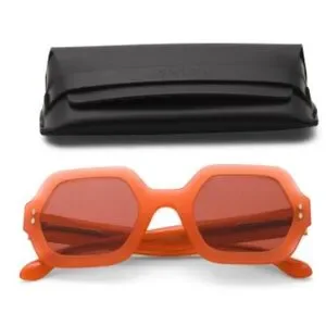 ISABEL MARANT Orange Geometric Black Brown Sunglasses Avant Garde Boho Beachy s_wp_6816be6a9f034c8481172e58.webp main image 4